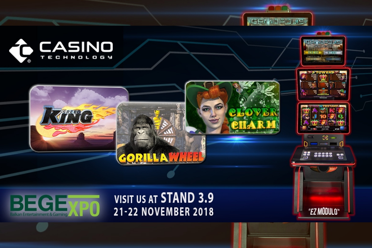 Casino Technology releases new line multi game at BEGE 2018