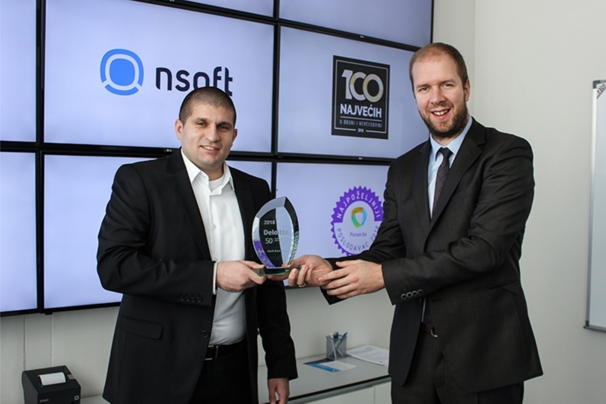 NSoft receives Deloitte Technology CE Fast 50 2018 Award