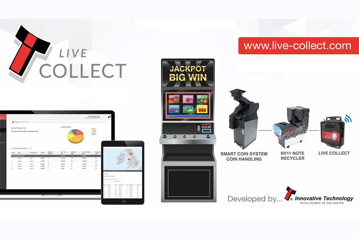 ITL’s Live Collect - maximising the operational efficiency of gaming machines