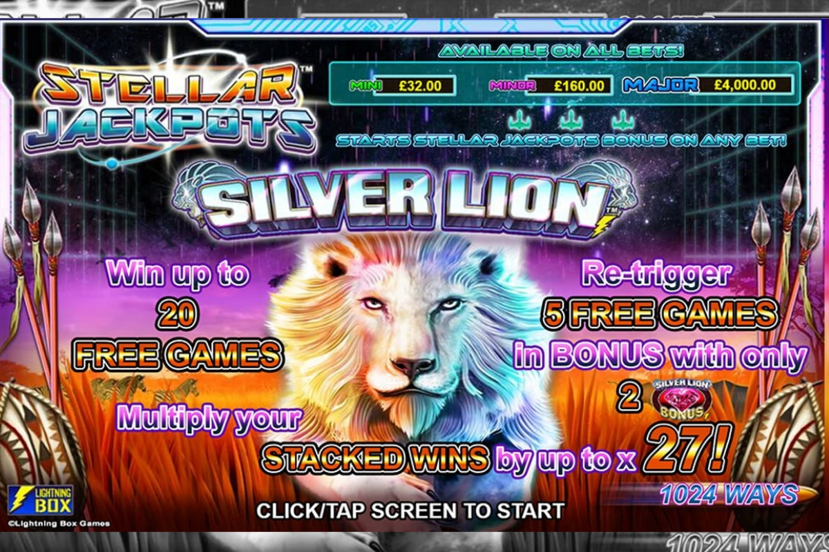 Stellar Jackpots Silver Lion