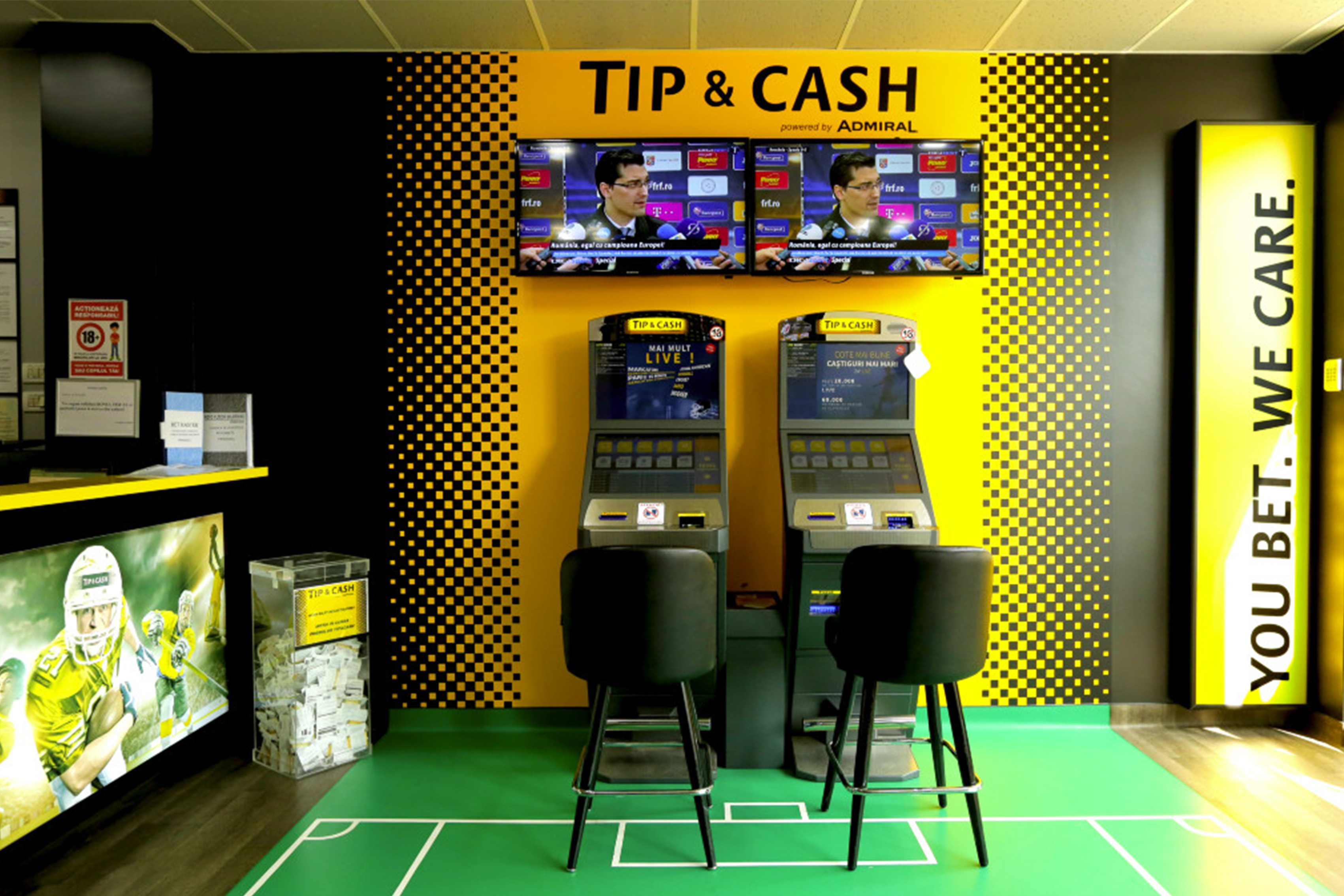 TIP & CASH launches self-service betting terminals