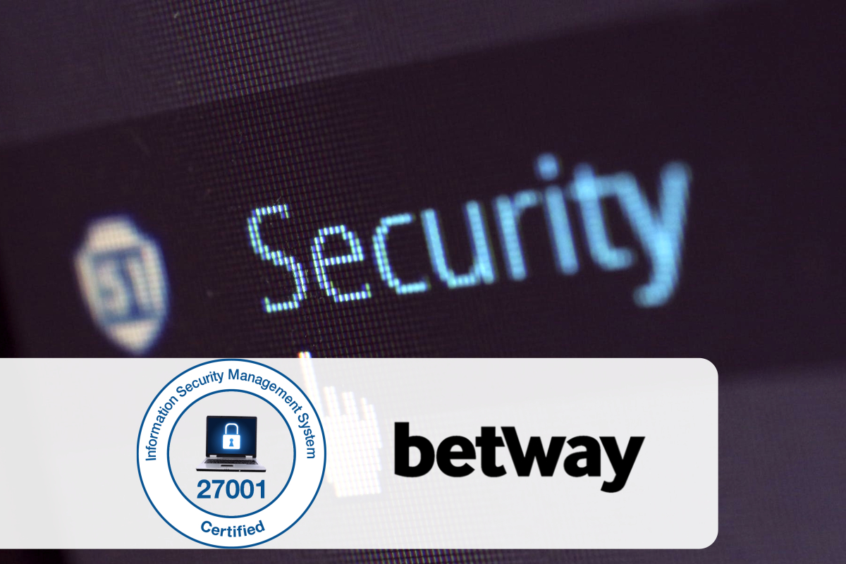 Betway Ltd. awarded ISO 27001 certification