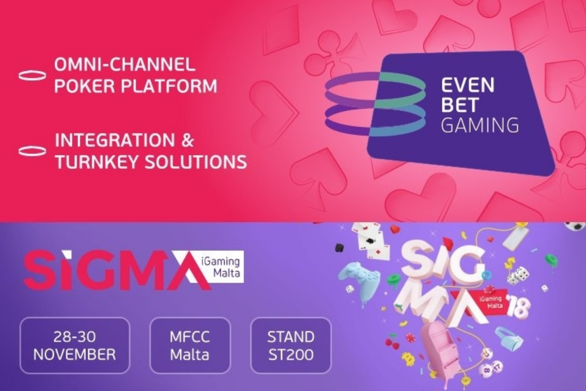 EvenBet to unveil its full-stack poker portfolio at SiGMA