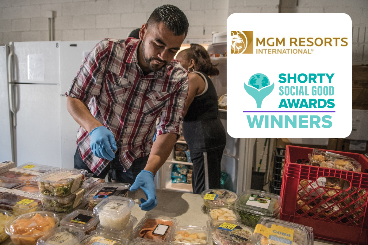 MGM Resorts Wins Shorty Social Good Award For "Spotlight On Hunger" Campaign