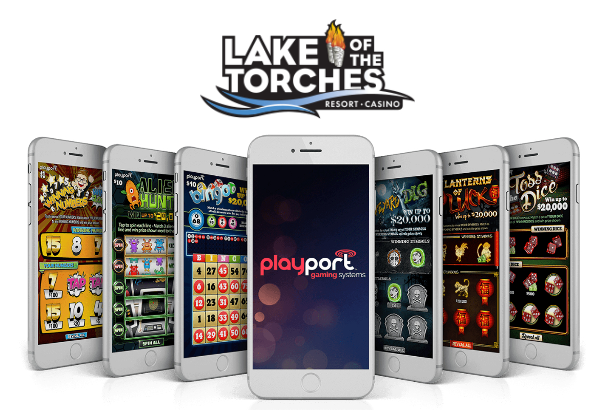 Lake of the Torches Resort Casino to Launch Playport Digital Real-Money Gaming System