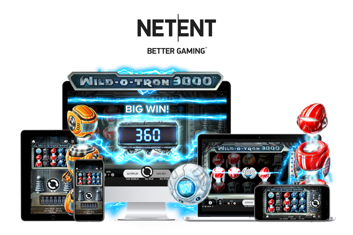 NetEnt's super sci-fi slot Wild-O-Tron 3000