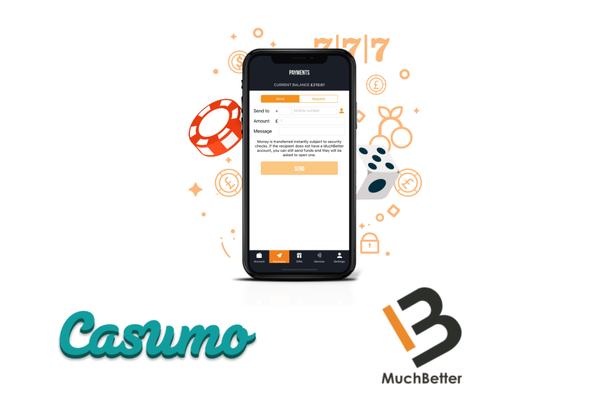 Casumo chooses MuchBetter as new instant payment option