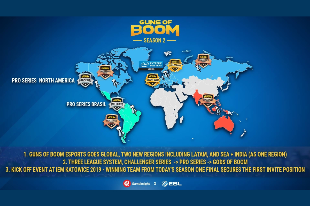 Guns of Boom Announces Gods of Boom Stadium-level Esports Series