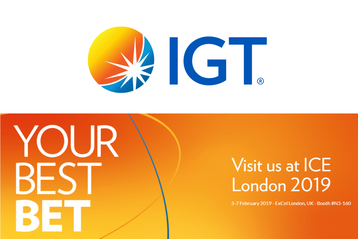 IGT at London exhibition: "Your Best Bet"