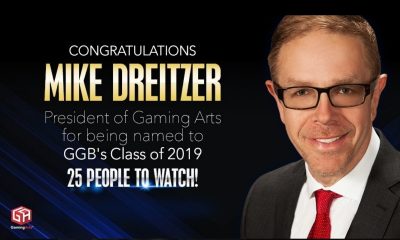 Gaming Arts President Mike Dreitzer Named to '25 People to Watch' in Gaming For 2019
