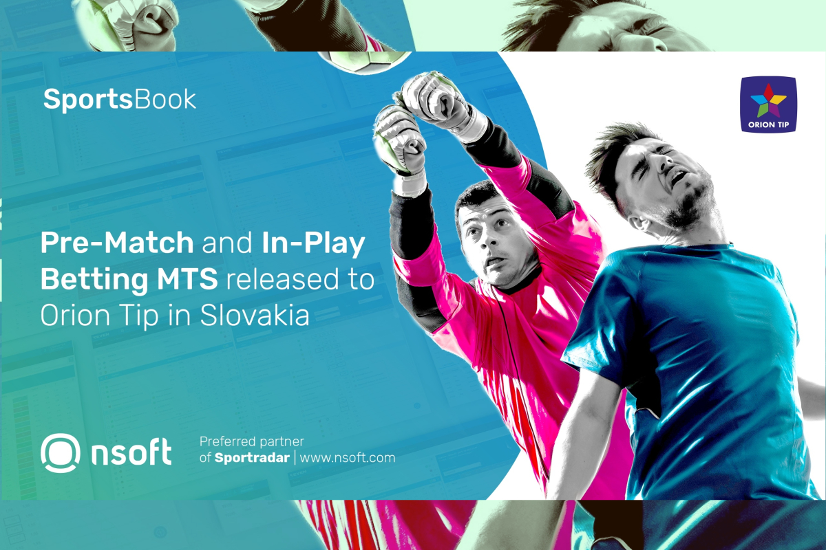 NSoft’s Sportsbook released to Orion Tip retail network in Slovakia