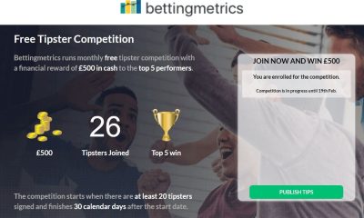 Bettingmetrics launches market place with free tipster competition to connect professional sports bettors with regular punters!