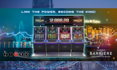 Zitro's Link King arrives at the French casino in Enghien-les-Bains