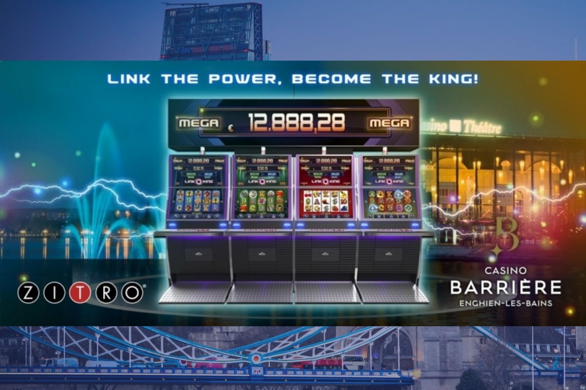 Zitro's Link King arrives at the French casino in Enghien-les-Bains