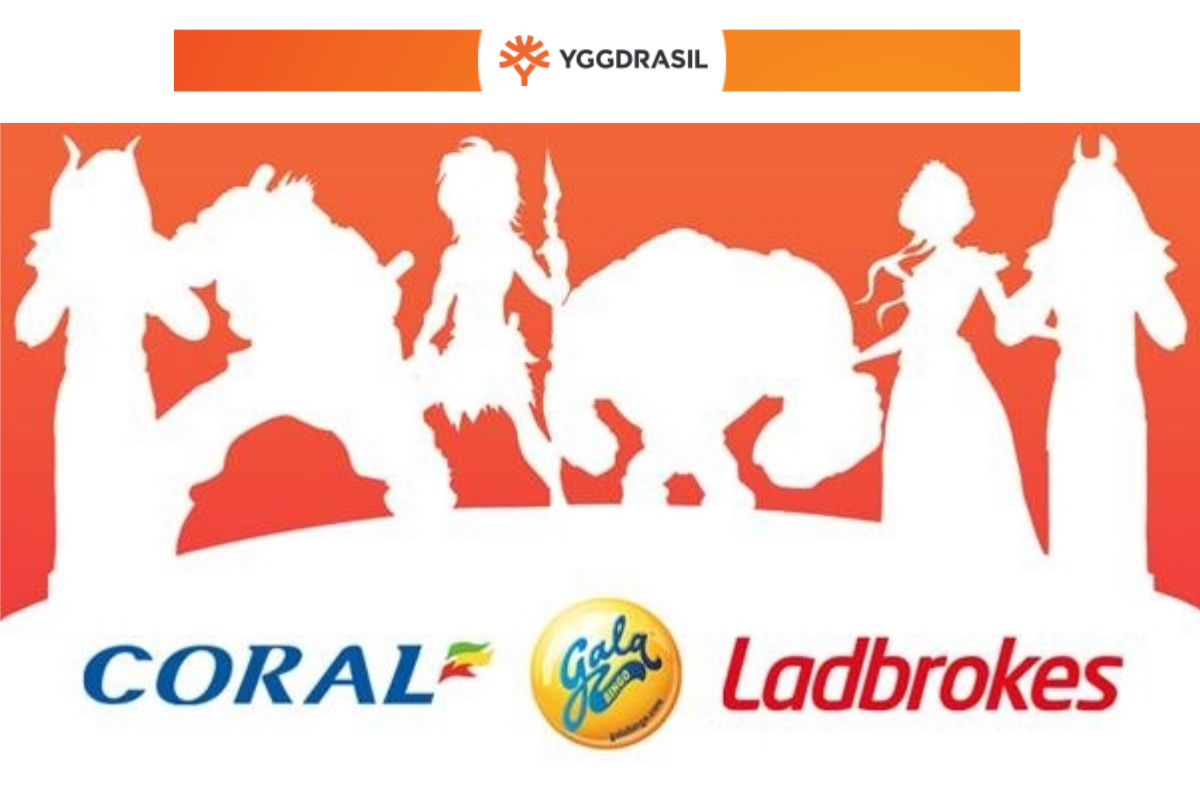 Yggdrasil agrees slots content deal with GVC’s Ladbrokes, Coral and Gala brands