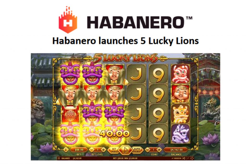 Habanero - 5 Lucky Lions