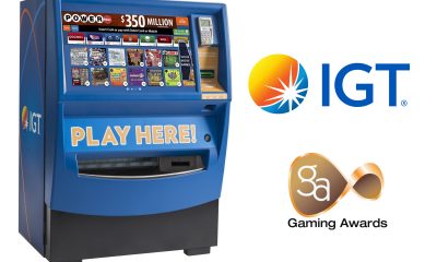 IGT's GameTouch™ 20 Wins Lottery Product of the Year at the International Gaming Awards