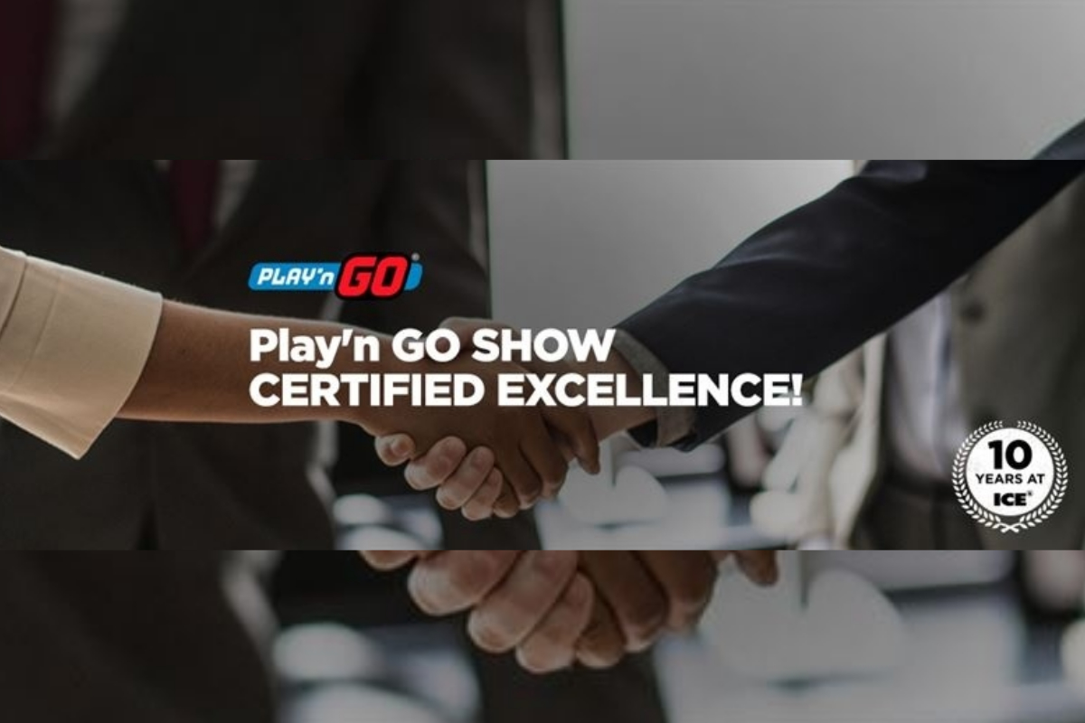 Play’n GO Show Certified Excellence!