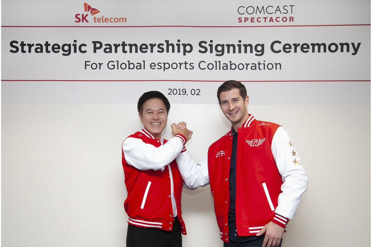 SK Telecom and Comcast Spectacor Forge Strategic Partnership for Cooperation in Esports Business