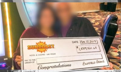 Las Vegas Valley Local Wins $1,559,521.68 Playing Aristocrat's Buffalo Grand™ at Suncoast Hotel & Casino