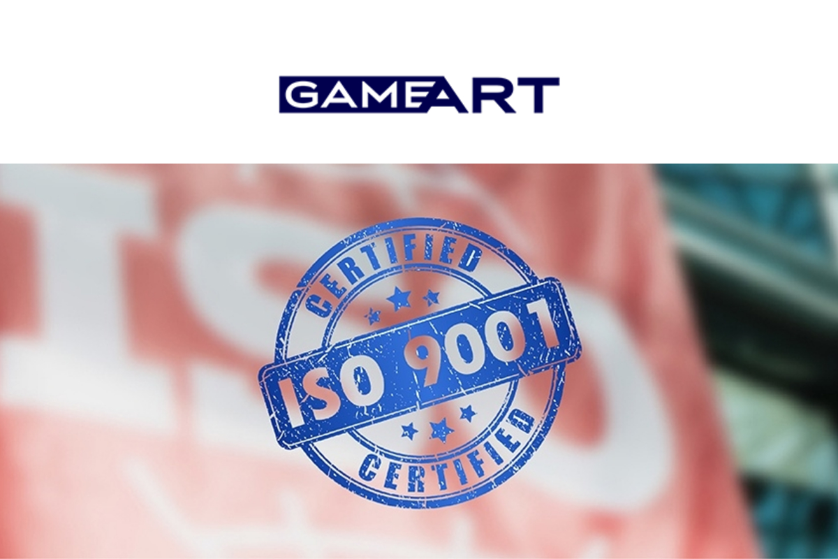 Slot Provider GameArt Awarded ISO 9001 Certification