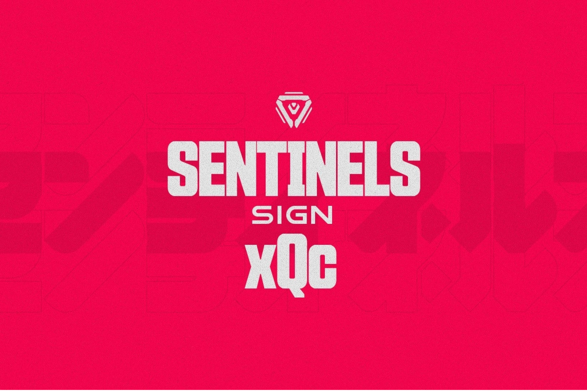 Sentinels Sign Overwatch Player and Iconic Streamer xQc