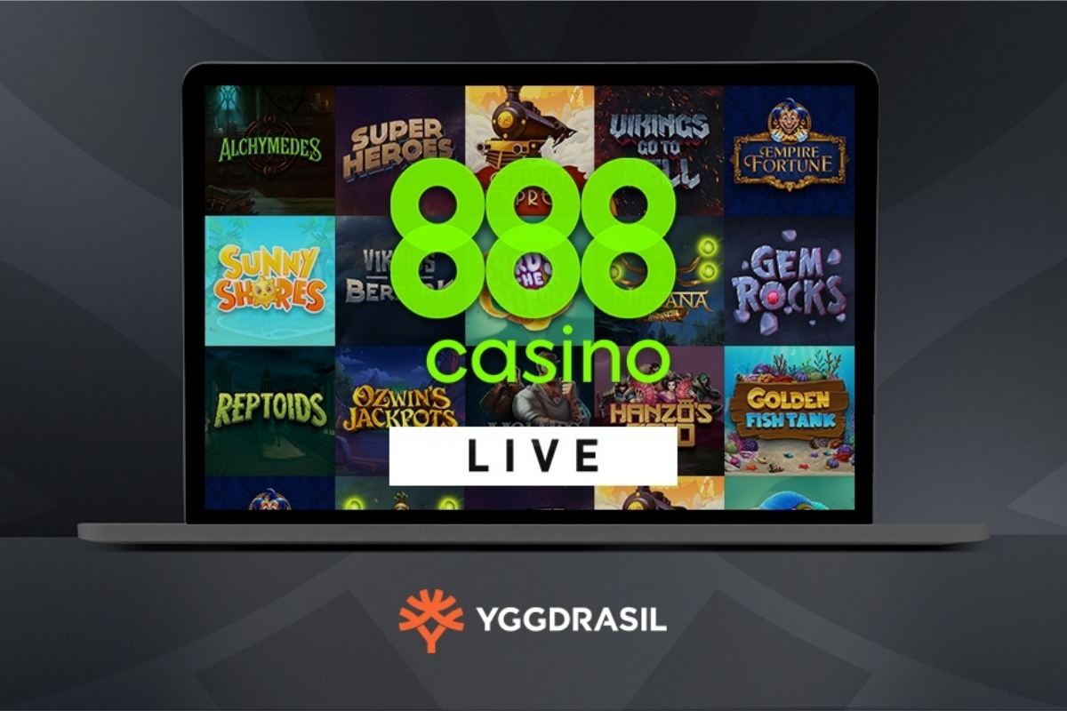 Yggdrasil goes live with 888