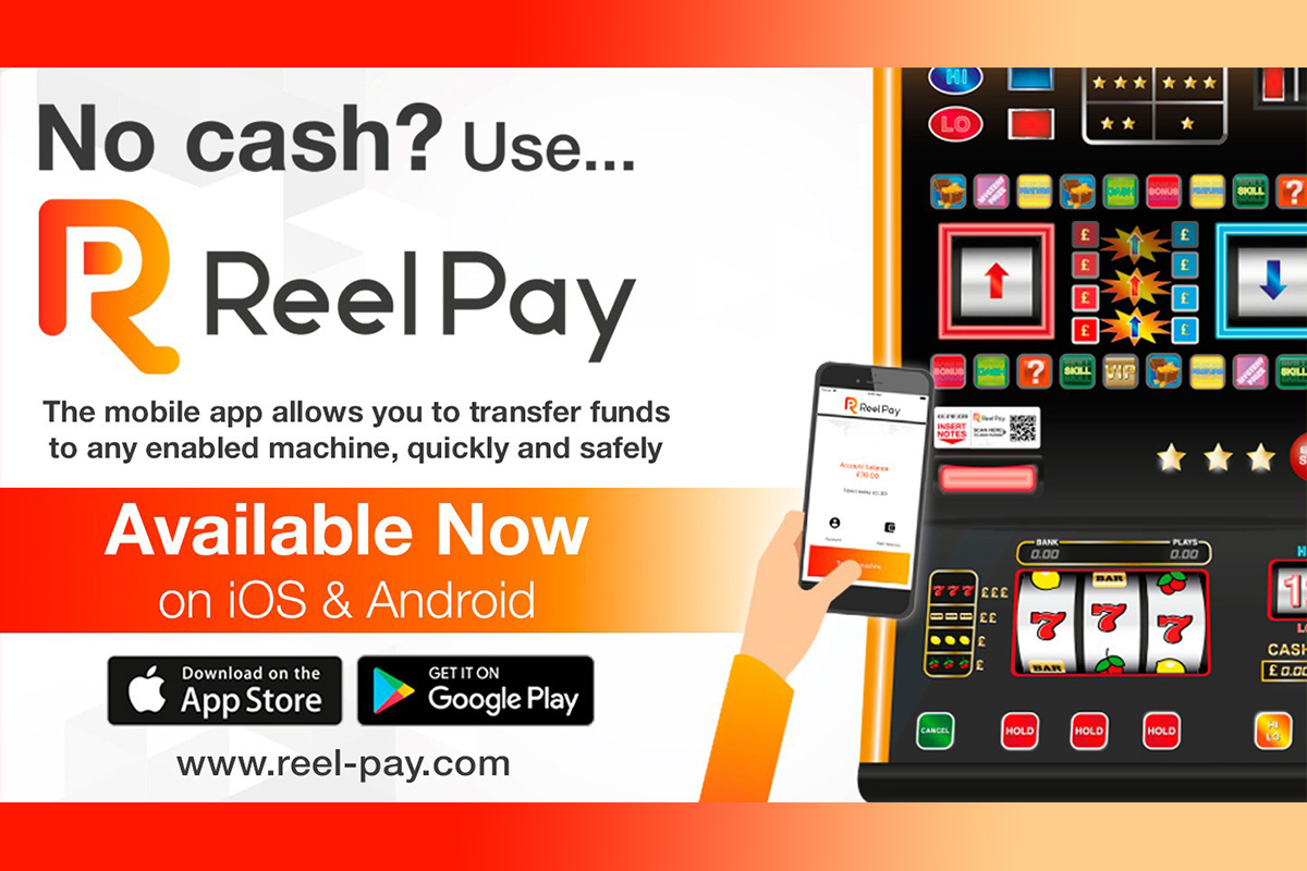 ReelPay - The secure mobile payment app for gaming machines