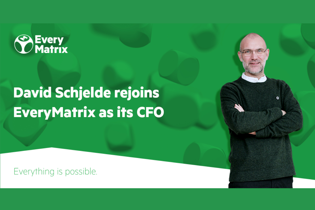 David Schjelde rejoins EveryMatrix as its CFO