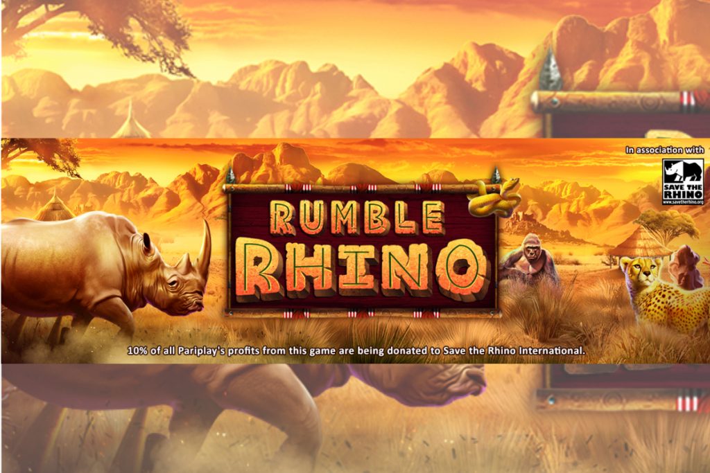 Pariplay’s New Rumble Rhino Slot