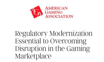 Regulatory Modernization Essential to Overcoming Disruption in the Gaming Marketplace
