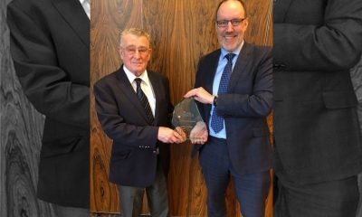 Alan Buckley honoured for life long contribution to the industry