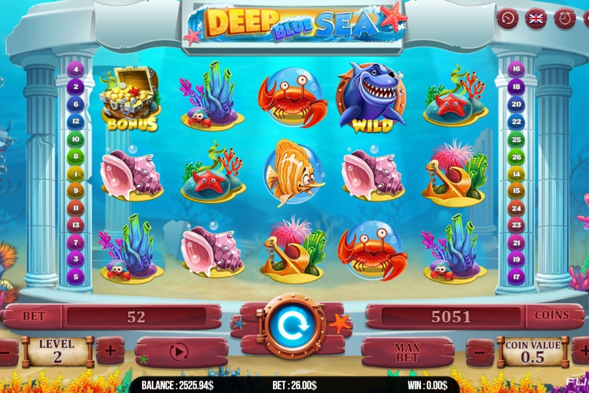 Get into the Summer vibe with Fugaso's fun new slot 'Deep Blue Sea'