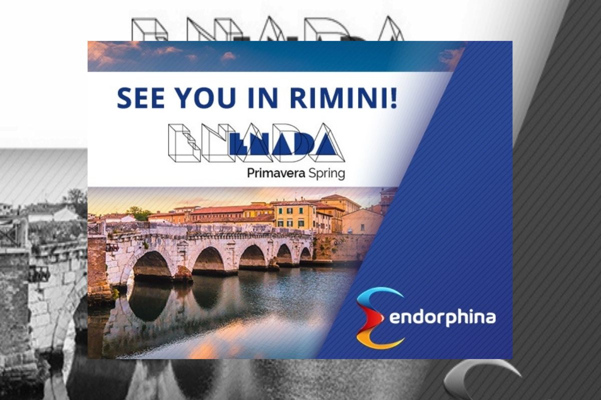 Endorphina will be at Enada Primavera in Rimini