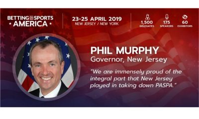 New Jersey Governor Murphy to Deliver Keynote Address at Betting on Sports America Conference