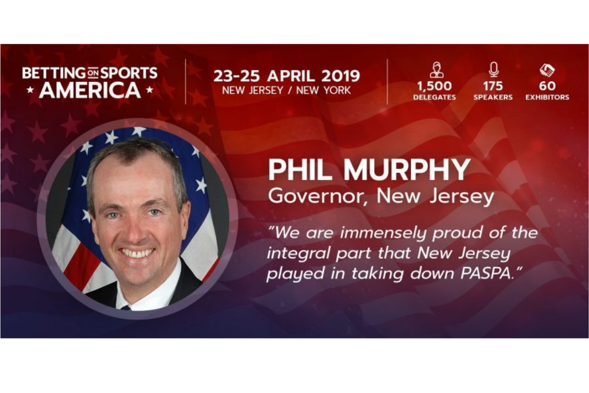 New Jersey Governor Murphy to Deliver Keynote Address at Betting on Sports America Conference