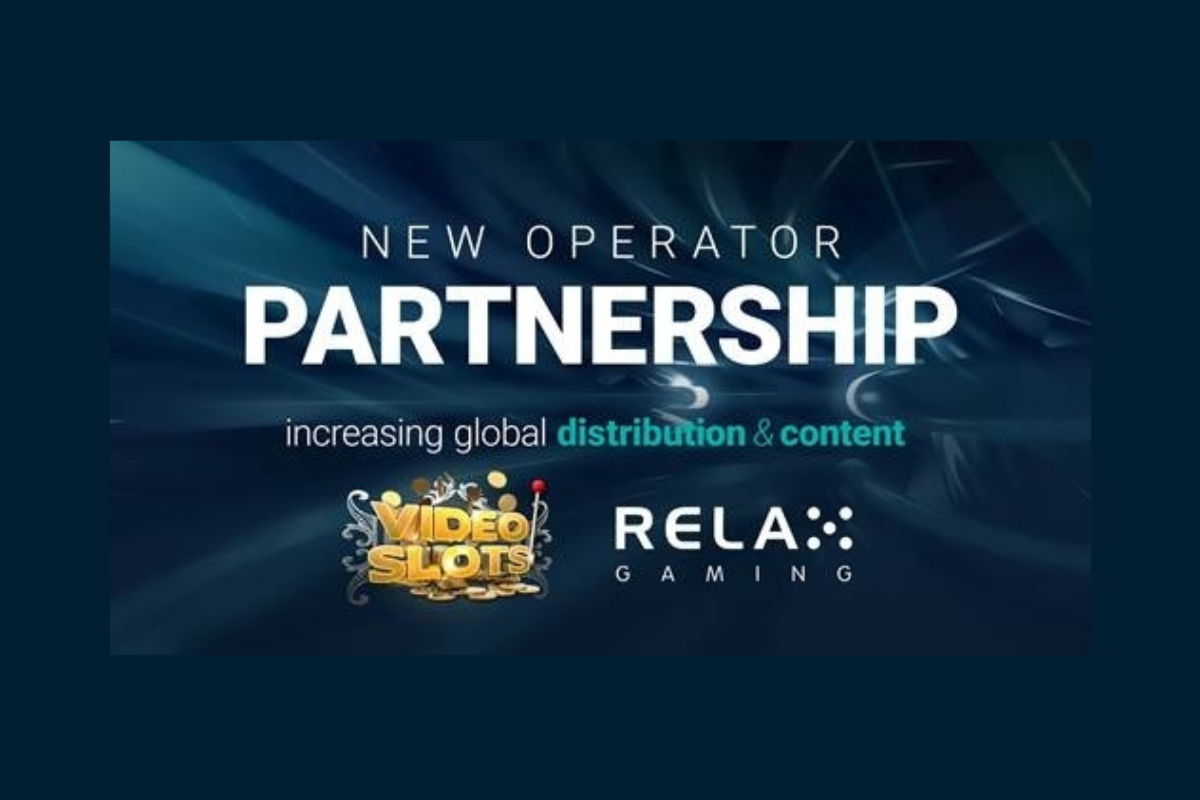 Relax Gaming strikes Videoslots agreement