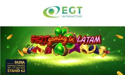 EGT Interactive to present even more gaming experience at FADJA, Colombia 2019