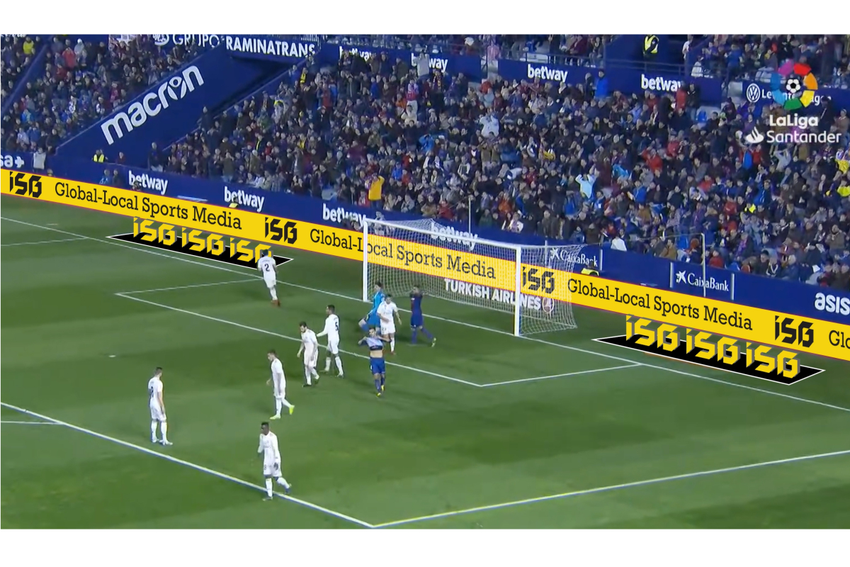 ISG secure La Liga virtual advertising rights