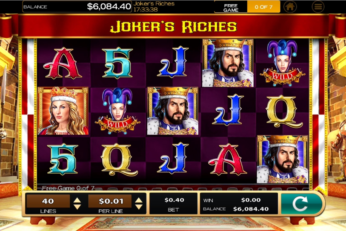 Play the fool in High 5 Games’ Joker’s Riches