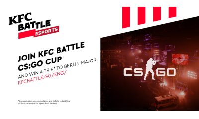 KFC to hold its first esports championship in Central and Eastern Europe as part of KFC BATTLE
