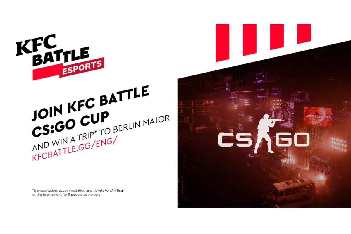 KFC to hold its first esports championship in Central and Eastern Europe as part of KFC BATTLE