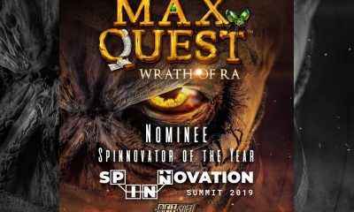 Max Quest: Wrath of Ra Shortlisted for Exclusive Spinnovator of the Year Award