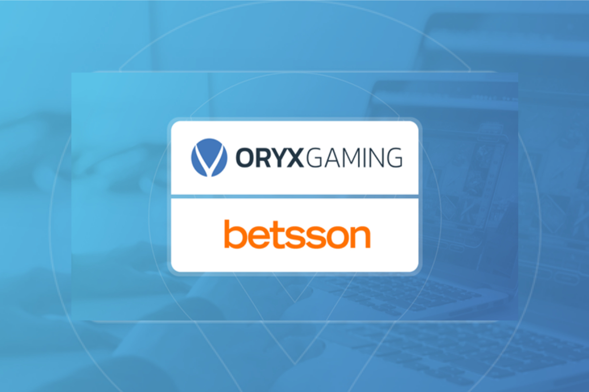 ORYX Gaming rolls out games with Betsson Group