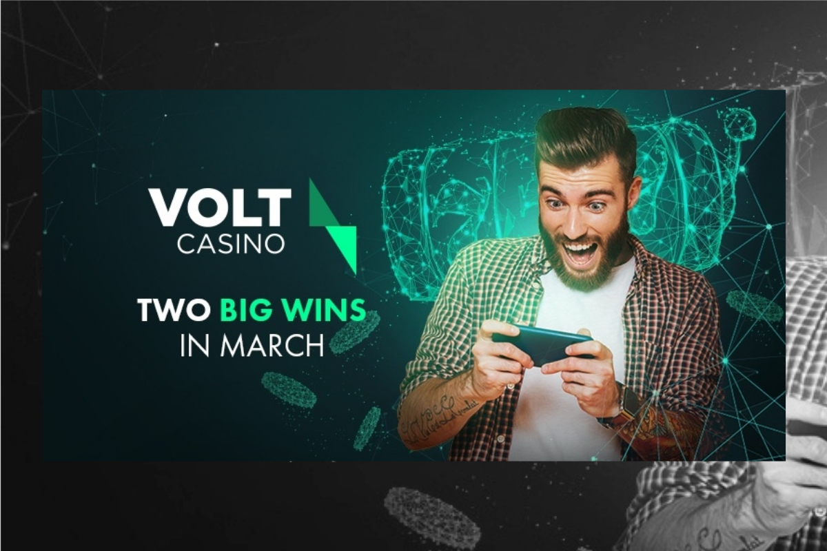 Two players win big at Volt Casino in March