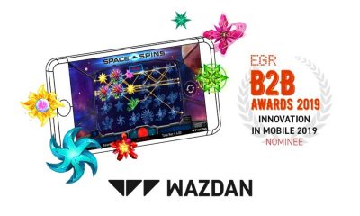 Wazdan shortlisted for the prestigious EGR B2B Awards