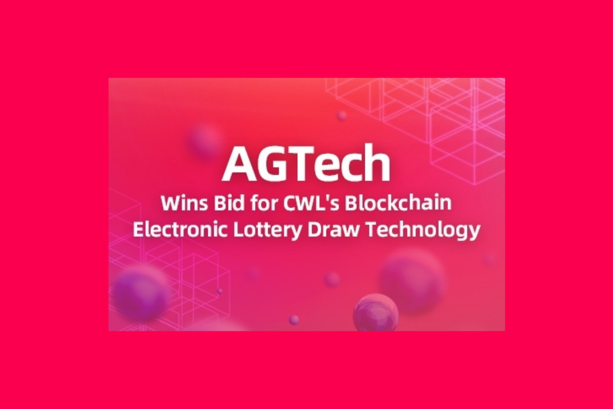 AGTech Wins Procurement Bid for China Welfare Lottery's Blockchain Electronic Lottery Draw Technology