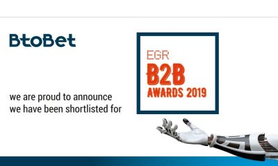 BtoBet Finalist In Four Different Categories Of Prestigious EGR B2B Awards