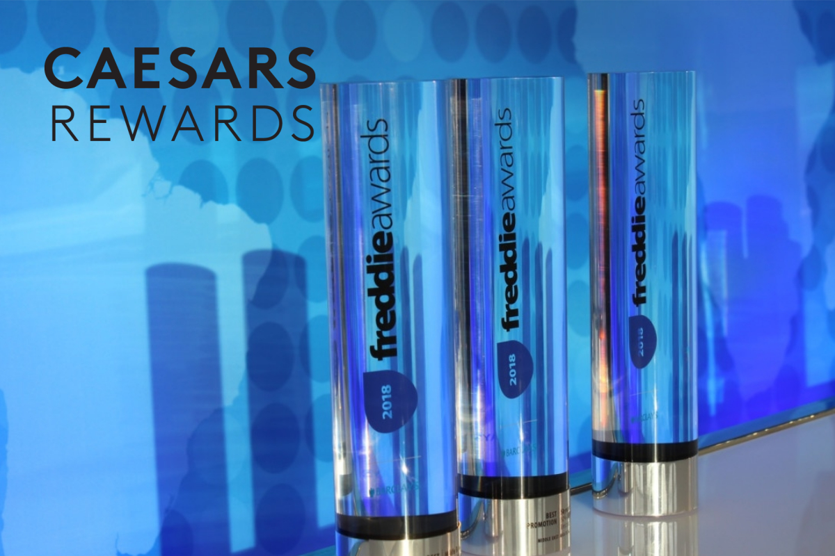 Millions Vote Caesars Entertainment's Loyalty Program, Caesars Rewards, With Coveted "Best Customer Service" Freddie Award