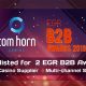 Tom Horn Gaming Earns Double EGR B2B Awards Nomination